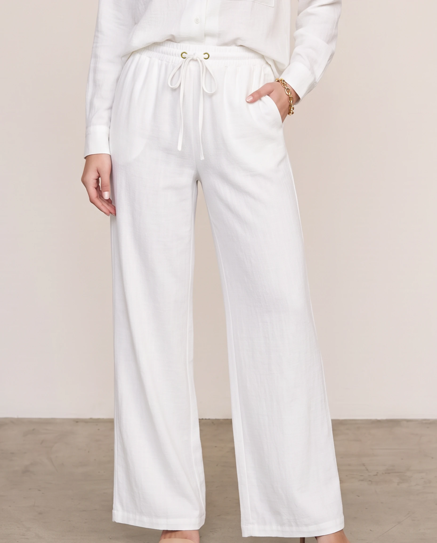 Pantalón Largo Grecia Blanco - Image 2